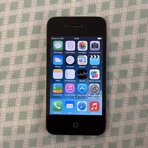 Apple iPhone 4 16gb A1332 Nero Black 783 - Foto 1 di 4