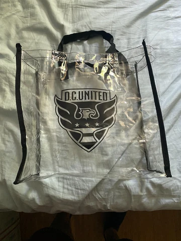 DC United Clear Bag Cover