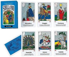 Tarocchi Sibilla '800 Di L. Scapini 52 Carte Dal Negro