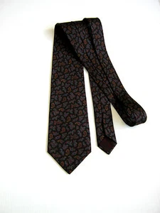 Barney's Paisley Pure Silk Hand Made in Italy - Picture 1 of 2