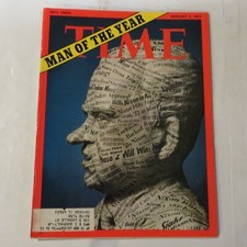 Time Magazine January 3, 1972- Man Of The Year- Richard Nixon J1