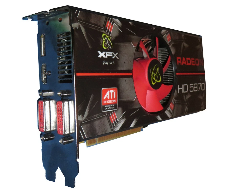 Scheda video Radeon XFX HD 5870 1GB PCIe per PC/Mac Pro 1.1/5.1 #80 - Immagine 1 di 1