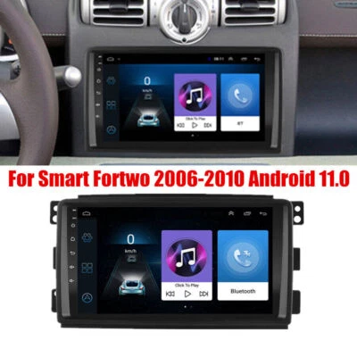 9" Android 11 Autoradio GPS Player Wifi für Mercedes Benz Smart Fortwo 2006-2010 - Bild 1 von 4