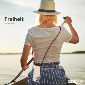 EAZY CASE do Samsung Galaxy S25 Ultra łańcuch na telefon komórkowy silikon przezroczysty pokrowiec TPU - Zdjęcie 1 z 7