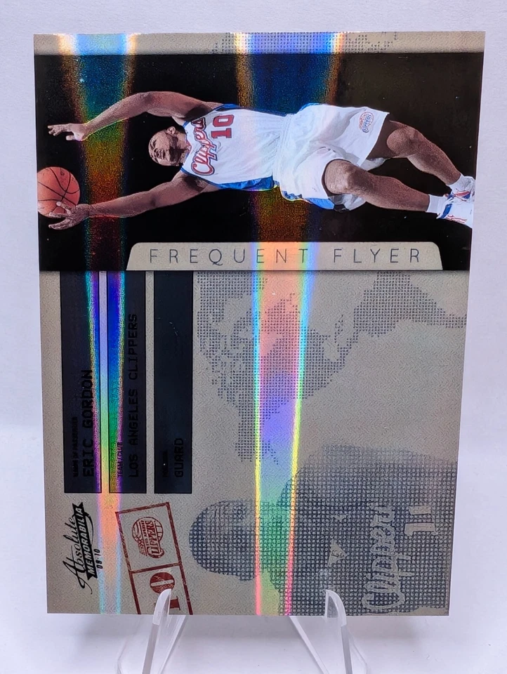 2009-10 Panini Absolute Memorabilia Frequent Flyers Eric Gordon #3 /100 - Image 1 of 2