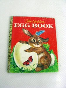 Little Golden Book The Golden Egg Book Margaret Wise Brown 1962 1st B Children - Picture 1 of 8