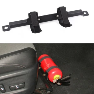 Black Fire Extinguisher Front Under Seat Mount Holder For 4Runnr 2010+ Interior - Picture 1 of 23