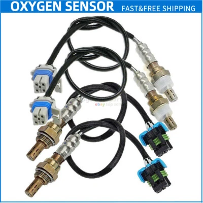 Sensor de oxígeno O2 ascendente + descendente 4 unidades para Chevrolet Silverado 2500 HD 2003-06 6,0 L  Foto 1 de 4