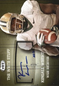 2012 SAGE HIT Write Stuff Autographs #WS20 Kendall Wright /25