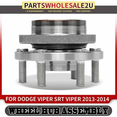 1x Nuevo conjunto de cojinete de cubo de rueda delantera izquierda o derecha para Dodge Viper SRT Viper Foto 1 de 4