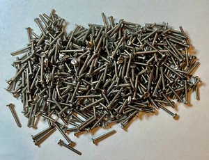 2-56 x 11/16" Binding Head Slotted Machine Screws, Stainless - Lot of 110 pcs. - Picture 1 of 1