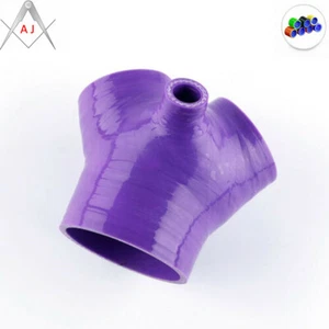 For Audi S4 RS4 Biturbo A6 B5 2.7T BiTurbo Silicone Induction Intake Hose Purple - Bild 1 von 3