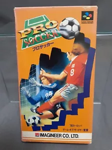 NINTENDO SUPER FAMICOM Pro Soccer COMPLETE BOXED JP ver. (10797-5-3) - Picture 1 of 8