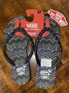 Vans Sandals Women's 7 Lanai Plus Flip Flop New - Picture 1 of 4