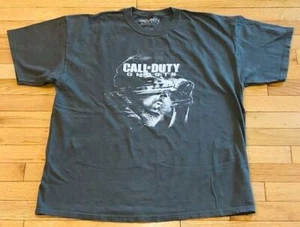 Call Of Duty Ghosts Men's Olive Green Graphic T-Shirt Size XL - Picture 1 of 3