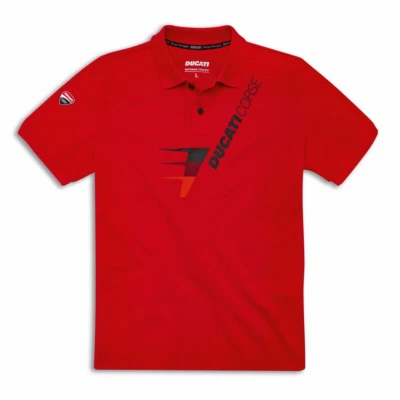 Camiseta Polo Ducati Corse DC Speed Manga Corta Roja Nueva 2025 Foto 1 de 3