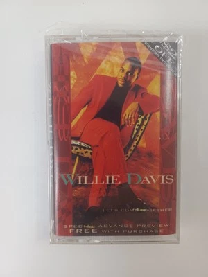 Willie Davis Let's Come Together Cassette Special Advance Preview Promo New - Image 1 of 3