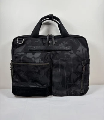 Bolsa Tumi Dalston Acer Maleta Negócios Nylon Couro Preta *Sem Alça de Ombro* - Imagem 1 de 4