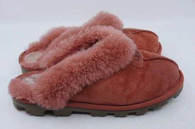 Zapatillas sin cordones UGG Coquette rosa suave para mujer talla 10 piel de oveja Foto 1 de 4