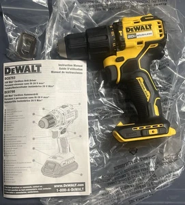 Taladro percutor sin escobillas Dewalt 1/2 nueva caja abierta. DCD798D1 20 VOLTIOS (SIN CAJA DE VENTA - Imagen 1 de 1
