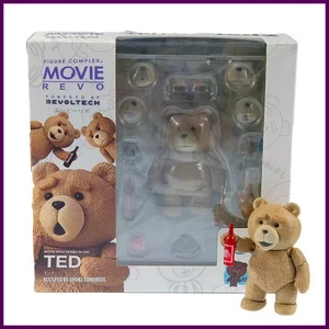 Película TED 2 10 cm Oso de Peluche Ted En Caja Articulado BJD Figura Modelo Juguetes - Imagen 1 de 23