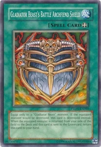 Gladiator Beast's Battle Archfiend Shield - PTDN-EN060 - Common - Unlimited Edit - Picture 1 of 1