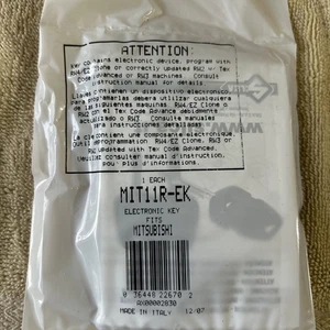 Mitsubishi MIT11R-EK Uncut New In Bag Transponder Key Silca - Picture 1 of 3