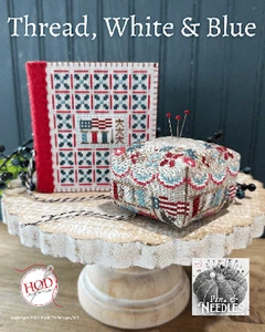 Thread, White & Blue~Hands On Design - Picture 1 of 1