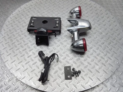 2019 17-23 Indian Chieftain Limited traseira luz de seta traseira placa tag mount - Imagem 1 de 4