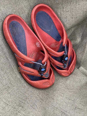 Keen Mion GSR Agua Senderismo Zapato Sandalia Mujer’s Talla 7/38 Rojo Pinzas Punta Cerrada H70 Foto 1 de 4