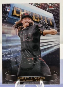 Rhett Lowder 2025 Topps Finest Debut #D-10 Cincinnati Reds - Picture 1 of 2