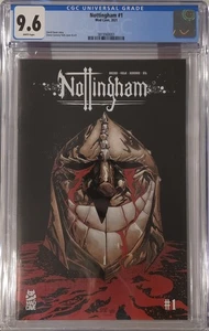 Nottingham #1 CGC 9.6 - White Pages, 1st Print,  Low Print Run Mad Cave Comic - Picture 1 of 1