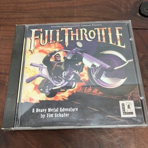 Full Throttle PC Videospiel LucasArts Heavy Metal Abenteuer - Bild 1 von 3