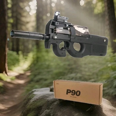 Gel Blaster Wasserperlen Gun Softair Gun 2.0 P90 Maschinenpistole 4 Varianten - Bild 1 von 4