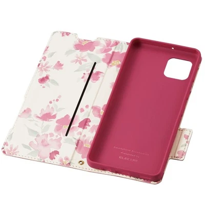 Funda AQUOS sense6s (SHG07) / sense6 (SH-54B SHG05) rosa profundo PM-S221PLFUJPND Foto 1 de 4