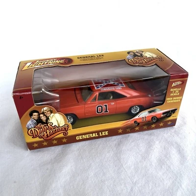 Johnny Lightning Dukes of Hazzard 1:25 Scale General Lee 1969 Dodge Charger NIB - Image 1 of 4