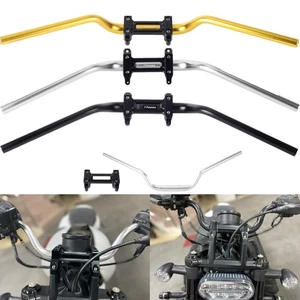 Tapered Fat Bars Aluminum Handlebar For Harley Sportster S RH1250s 2021-2023 - Foto 1 di 15