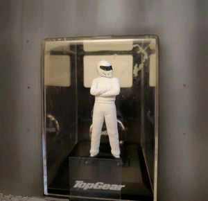 Vintage 2005 Stig BBC Top Gear Keyring  In Clear Display Box New - Picture 1 of 6