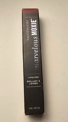 BareMinerals Marvelous Moxie Lipgloss In Knockout 4.5 mL 0.15 fl oz New - Image 1 of 3