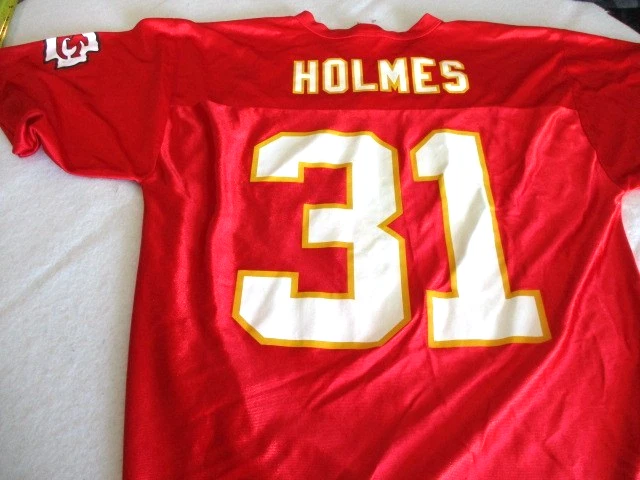 NFL, Kansas City Chiefs, Holmes, # 31, para mujer, cuello en V, mediano Foto 1 de 4