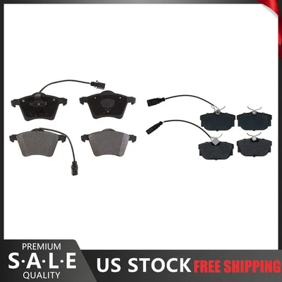 Металлические тормозные колодки для 2003 Volkswagen EuroVan передний и задний элемент 3 - Изображение 1 из 4