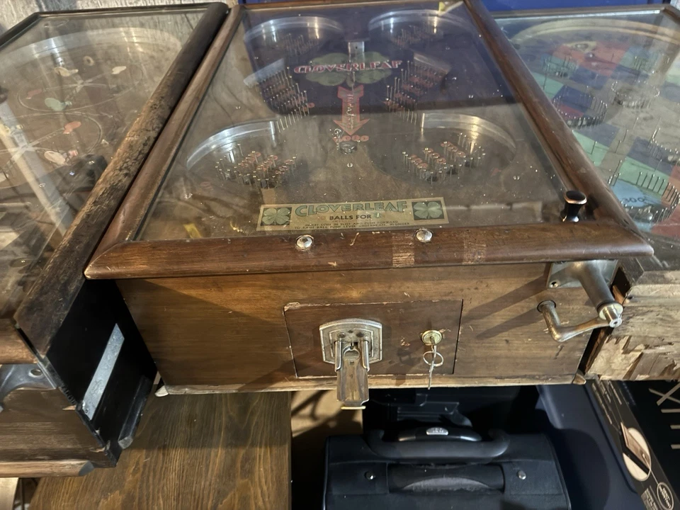 Pinball Gottlieb Cloverleaf 1932 preguerra Foto 1 de 2