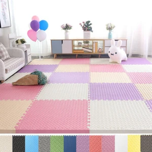 EVA Foam Mat Floor Mats Interlocking Heavy Duty Puzzle Baby Kids Playmat 4PCS - Picture 1 of 30