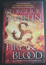 Signed 1st Edition Fire & Blood Autographed by Author Martin (Game Of Thrones)