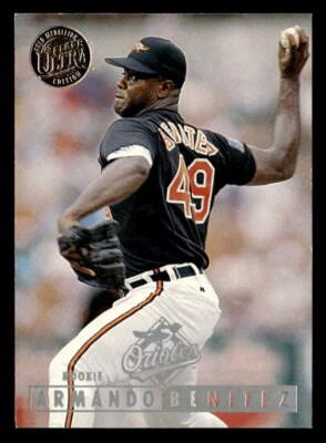 Armando Benitez 1995 Ultra  Card #253 Baltimore Orioles - Image 1 of 2