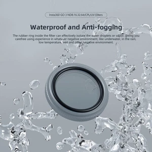 Waterproof Filter Protective for Insta360 GO 3S / GO 3 / GO 2 Sport Camera Part - Picture 1 of 12