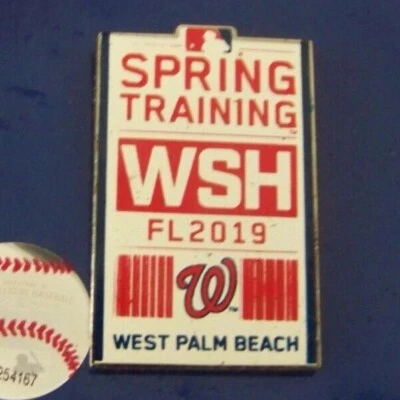 2019 Washington Nationals Spring Training pin MLB Grapefruit League c40457 - Image 1 of 4