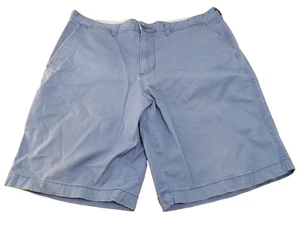 Pantaloncini corti George blu/grigio GE flat davanti passeggio uomo taglia 36 - Foto 1 di 4