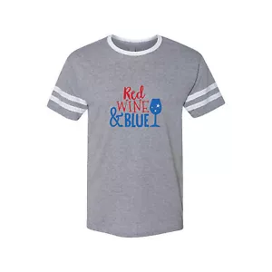 4th of July Wine Women's T-Shirt - Small, Fourth of July, Apparel Accessories, 1 - Picture 1 of 2