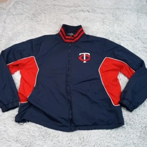 Minnesota Twins GIII Sports Mens Jacket XL Zip Up MLB Baseball Pockets Genuine - Picture 1 of 18